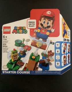 Lego Super Mario Adventures With Mario Starter Course