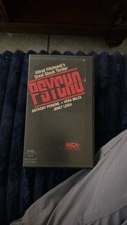 Psycho Alfredo Hitchcock vhs
