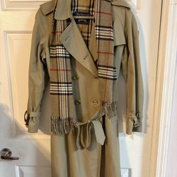 Women’s Size 16  Burberry Long Jacket