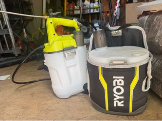 Ryobi Chemical sprayer and extra tank