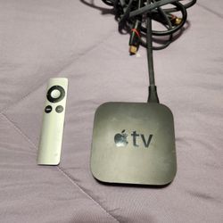 Apple T.v With Cables And Remote 45 OBO