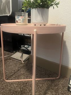 Pink Side Table 