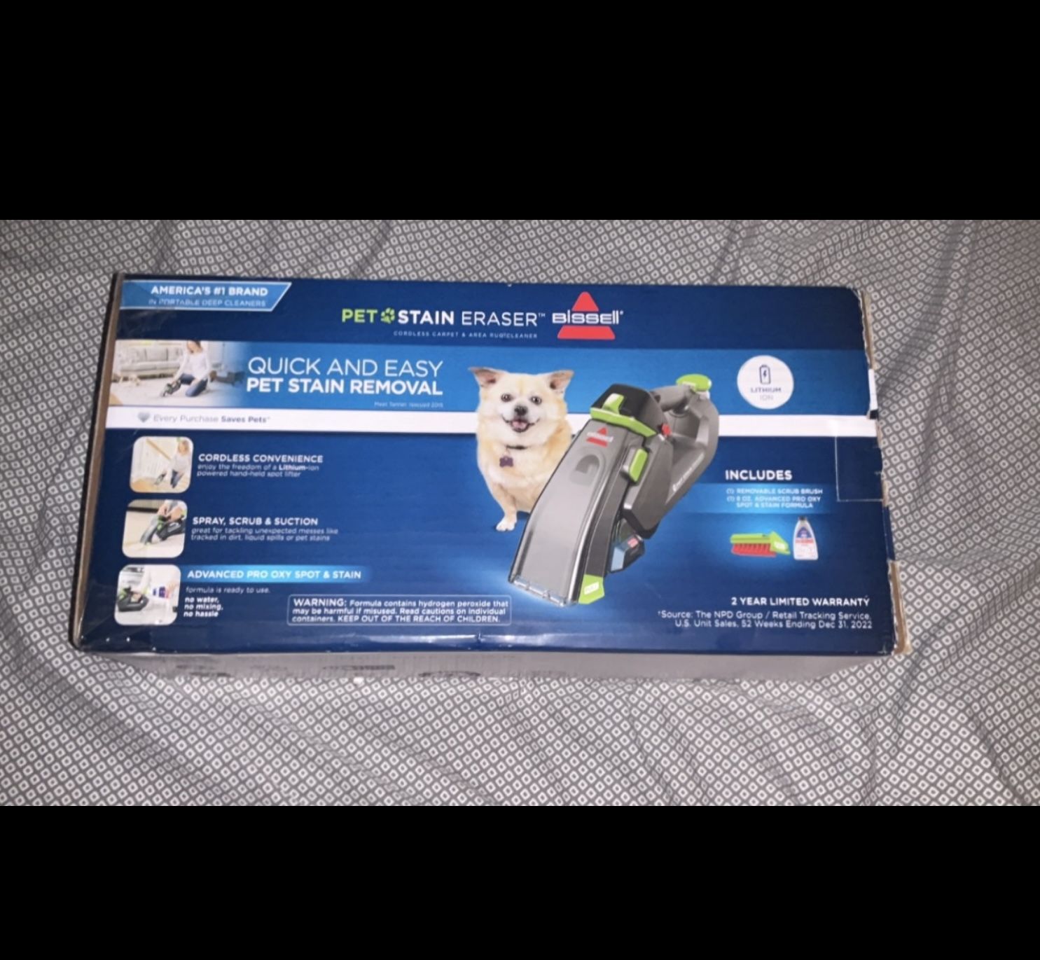 Bissel Cordless Pet Stain Remover