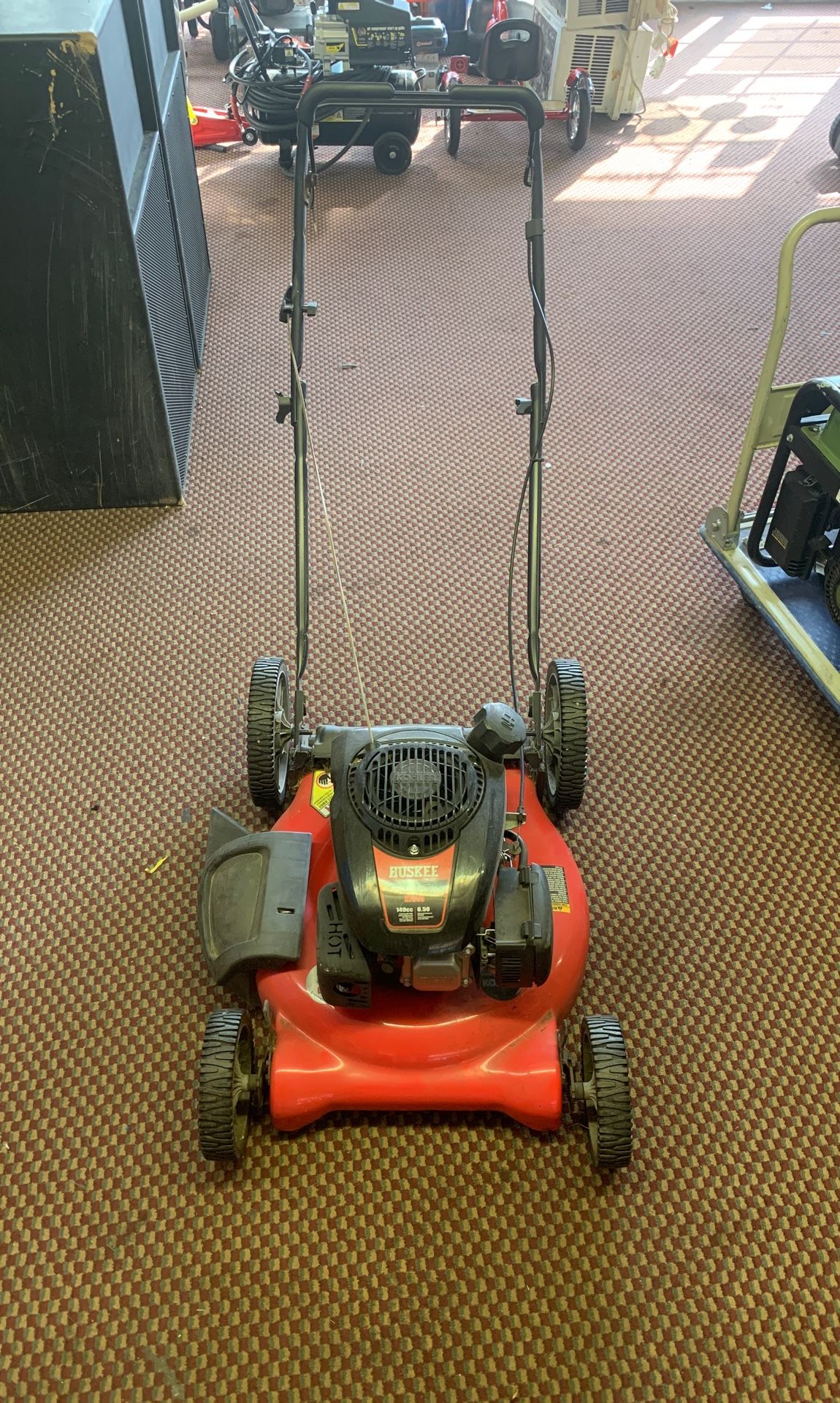 Huskee push lawn mower