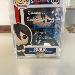 Signed Rukia Funko Pop