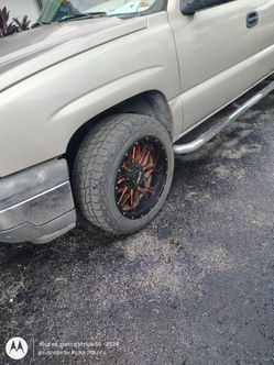 4 wheel and tires Silverado