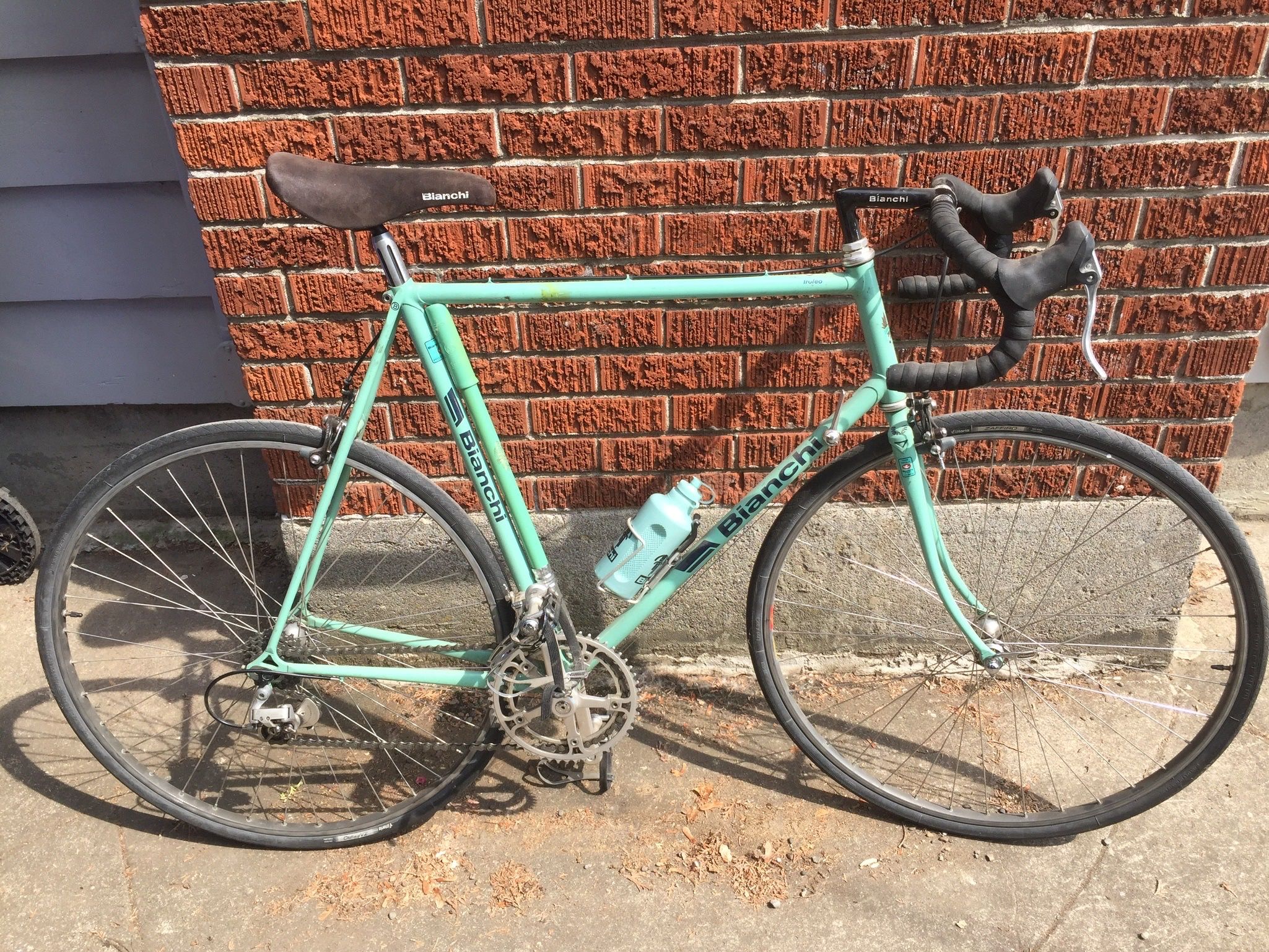 Vintage bianchi road bike sale