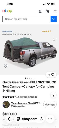Truck tent (Full Size Truck)