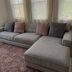 Two-Piece Sectional Couch