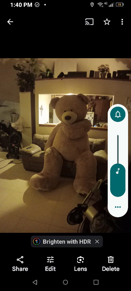 93" Plush Teddy Bear 