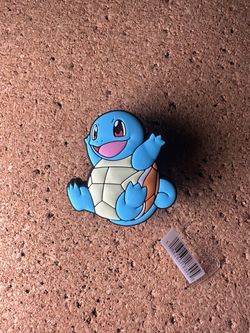 CROCS Jibbitz Charm: Squirtle Pokémon Character New w/Tags