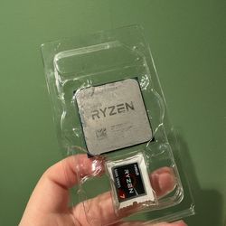 AMD 3700x CPU with included AMD air cooler