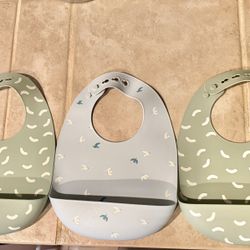 Silicone Baby/Toddler Bibs