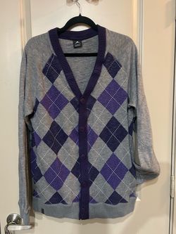 JORDAN CLASS CUT CARDIGAN SWEATER SIZE M
