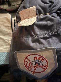NY Yankees Full Duvet Comforter