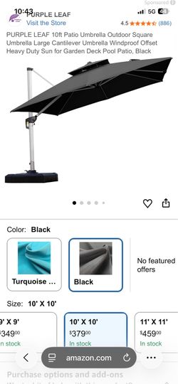 Patio umbrella