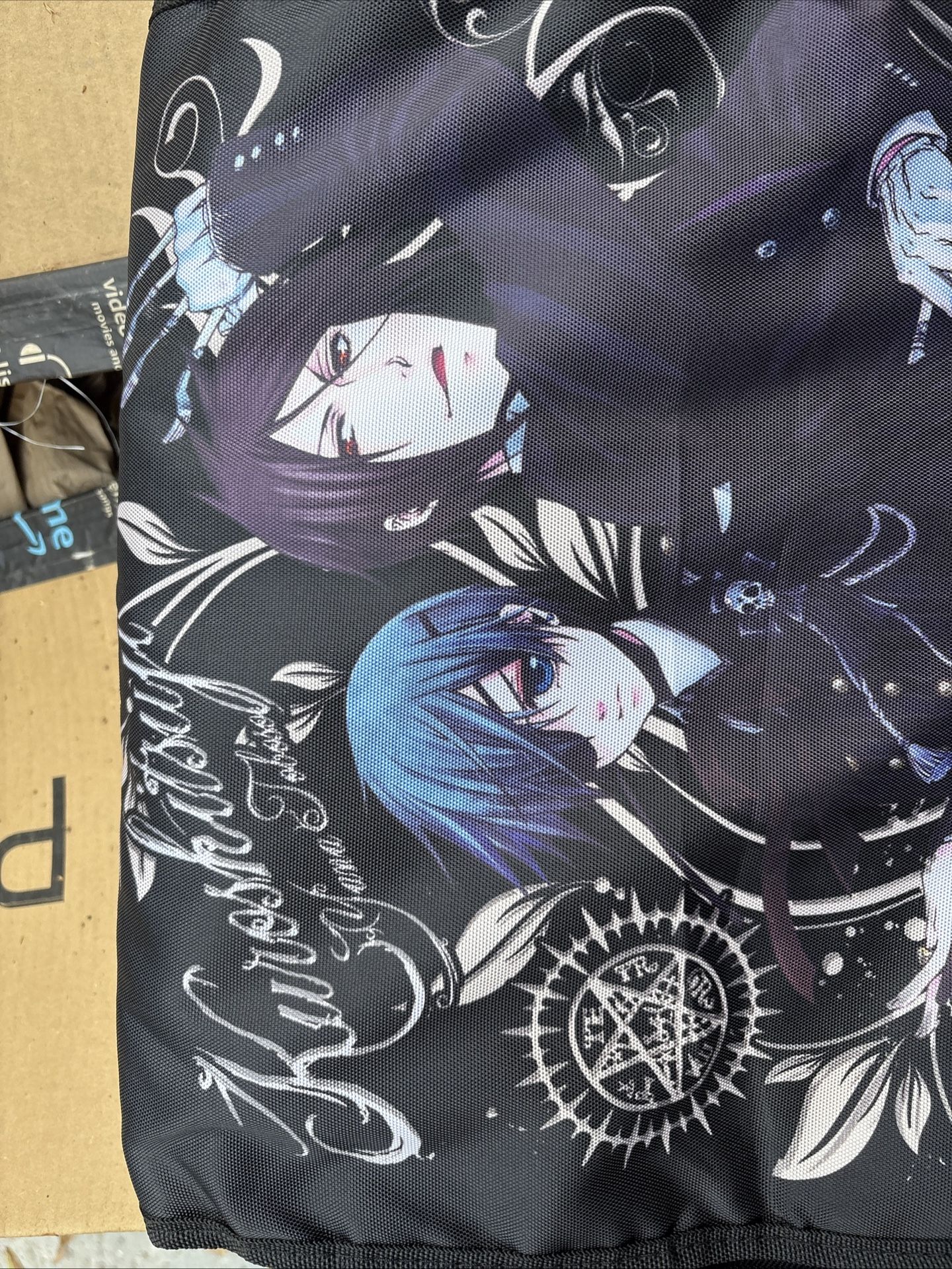 Black Butler Crossbody Bag Japanese Anime
