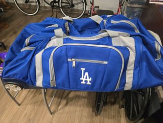 Large Dodgers Roller Duffle