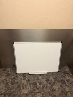 Dry Erase Whiteboard with Aluminum Frame