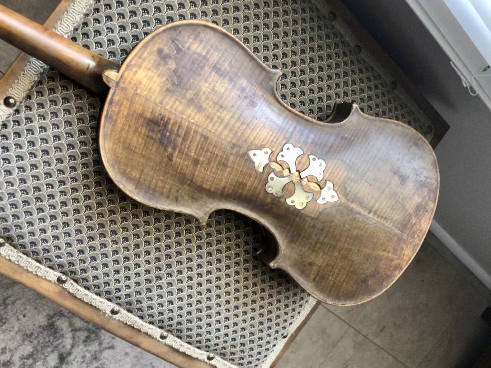 Unique Violin With Inlay