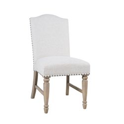 Slater Works Natural/Cream Upholstered Chair (Set of 2)