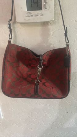 Coach Signature purse Red