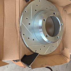 Solid Rotors (2) For 1994 Land Rover Defender