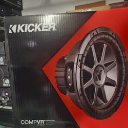 New!! Kicker CVR 12" Subwoofer 