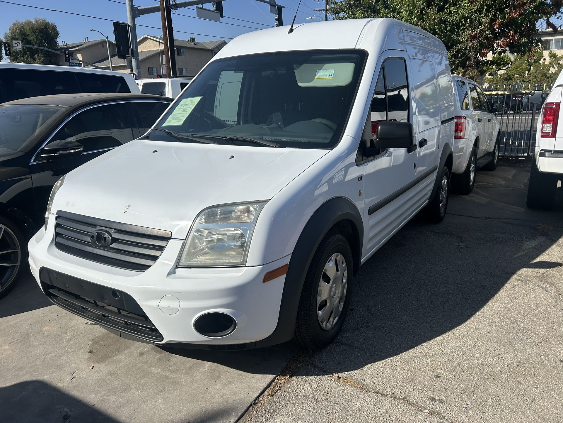 2010-2013 Transit Connect White Hood
