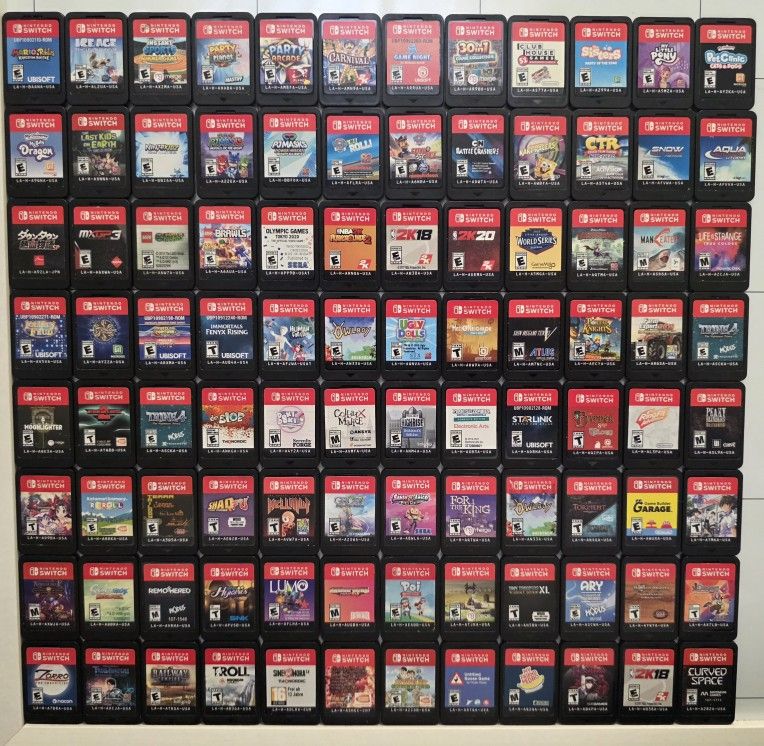 Nintendo Switch games(No Cases)