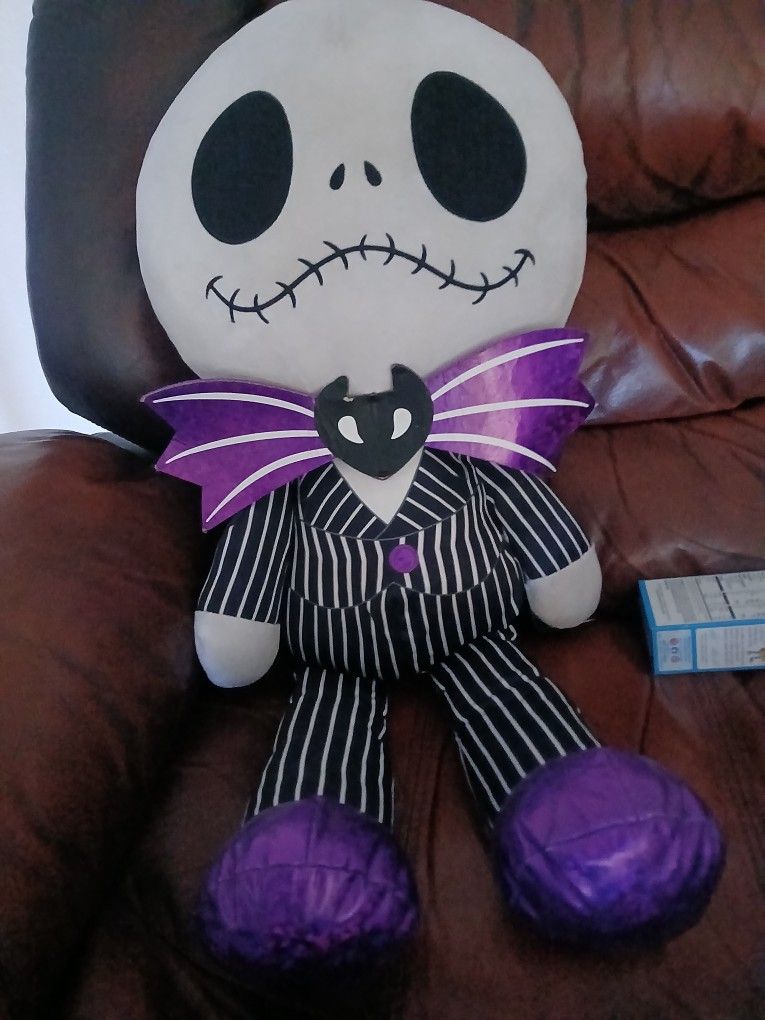 Giant Jack Skellington Plushie