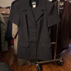 Pinstripe Suit