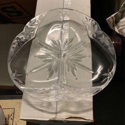 Glass 3 Divided Platter