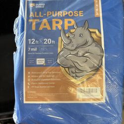 Guard SHIELD new blue tarp 12 X 20