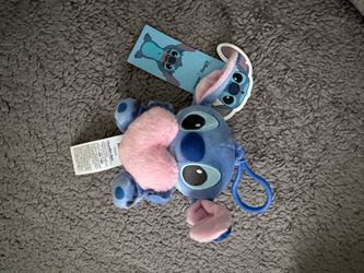 Disney Stitch Plush Keychain Clip – Miniso