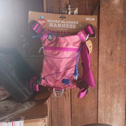 XL Water Bladder Harness With Foldable Bowl