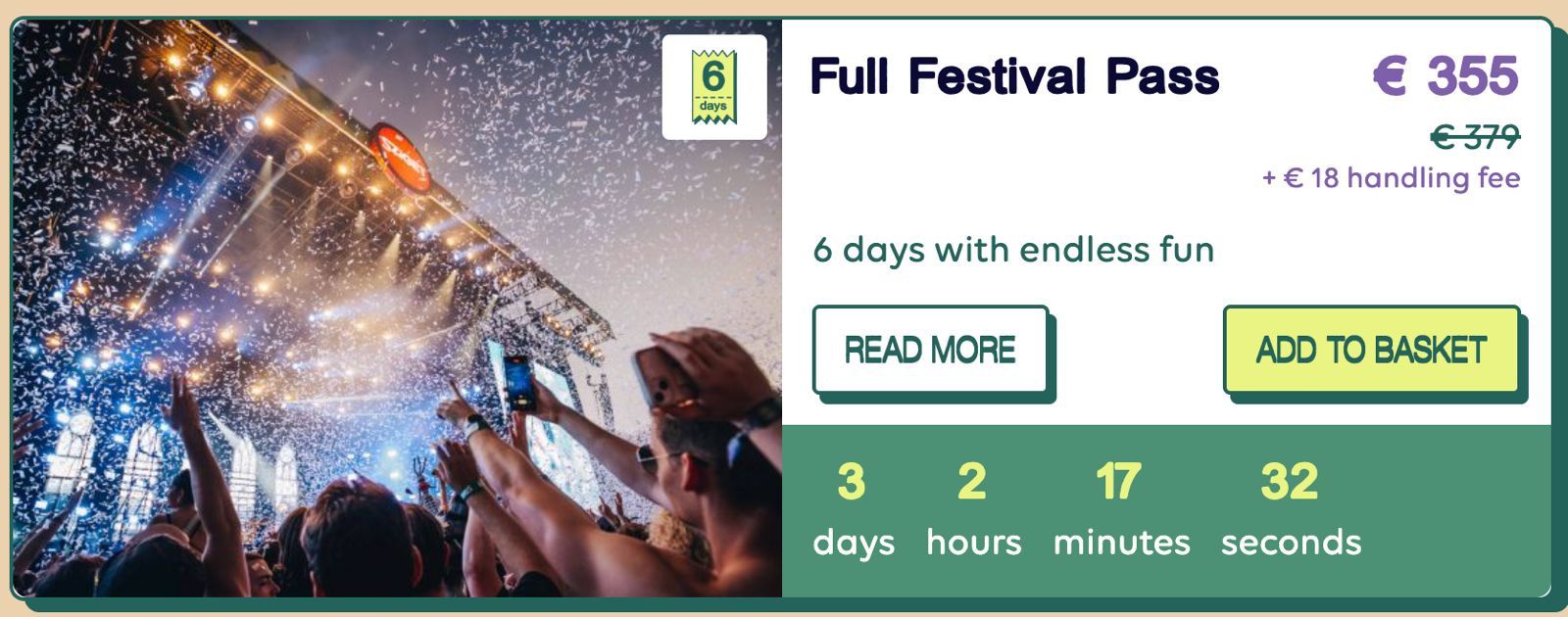 Sziget 2025 FULL FESTIVAL Pass - Budapest, Hungary