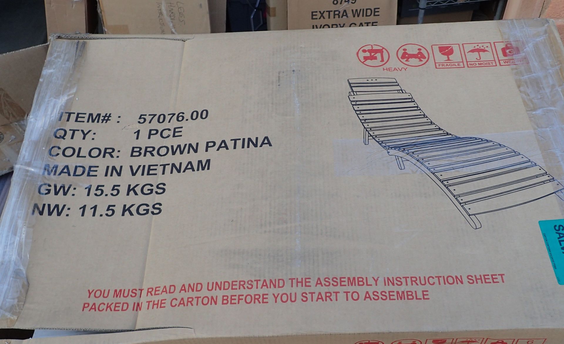 Teak Lounge Chair Outdoor Lounger Patio Furniture