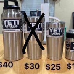 Yeti Tumblers 