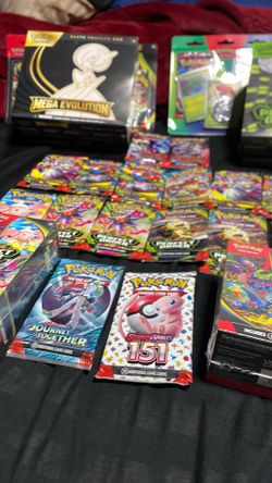 Pokemon Sealed Packs, Etbs, Blister