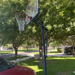 50 Inch Lifetime Portable Basketball Hoop With Adjustable Height