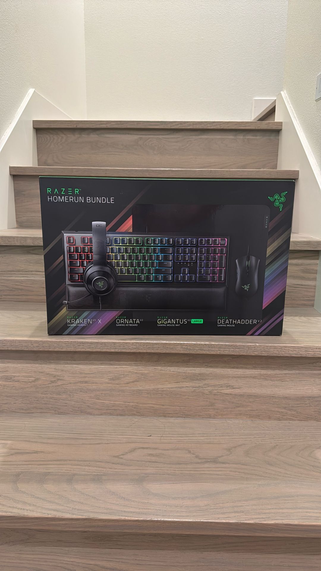 Razer Mouse, Headset, Keyboard, Pad Bundle