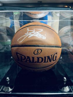 Ivica Zubac Signed Basketball JSA COA