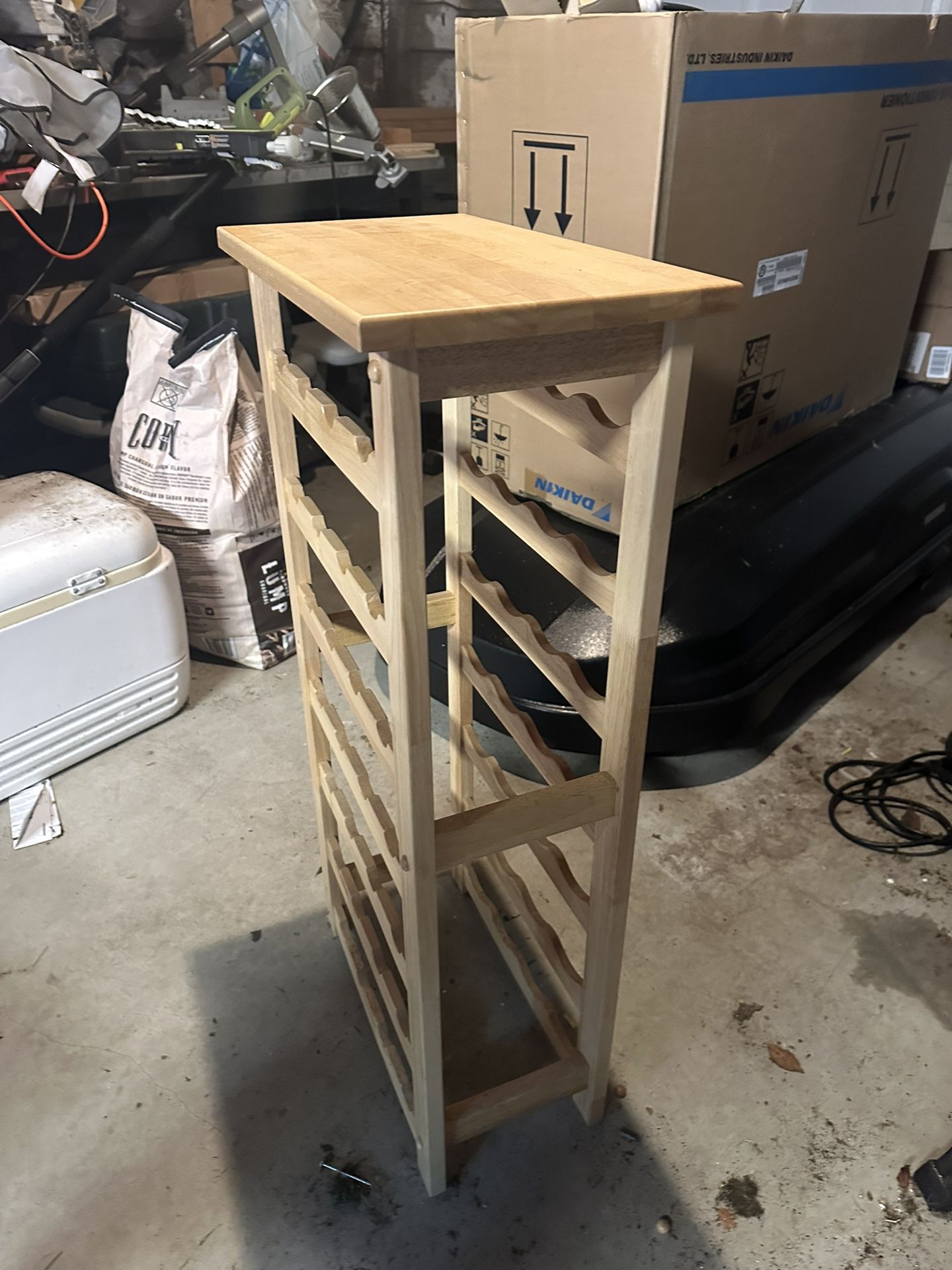 Wood 28- Bottle Wine Rack