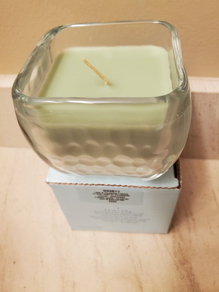 PartyLite Lime & Cilantro Fusion jar candle