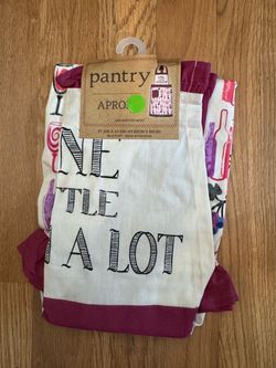 Pantry Wine A Little Laugh A Lot Apron