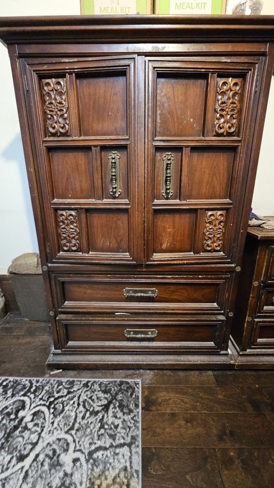 Free Dresser And Armoire