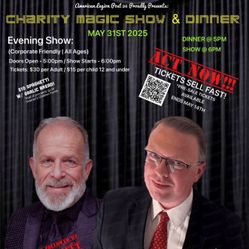 Charity Magic & Dinner Show