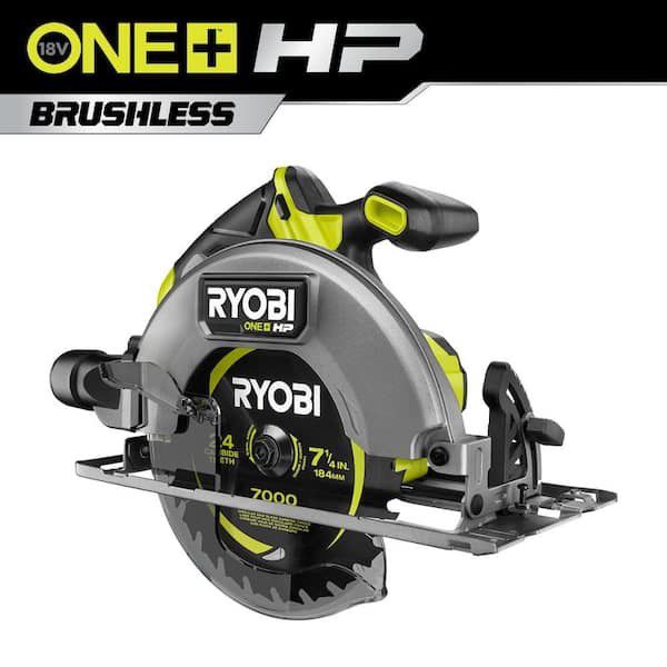 Ryobi One+ HP 7-1/4" Brushless Circular Saw 18V with Ryobi bag PBLCS300