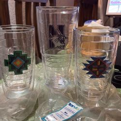Tervis Tumblers- 2 New 16 Oz Tumblers And 1 24 Oz Tumbler- No Lids